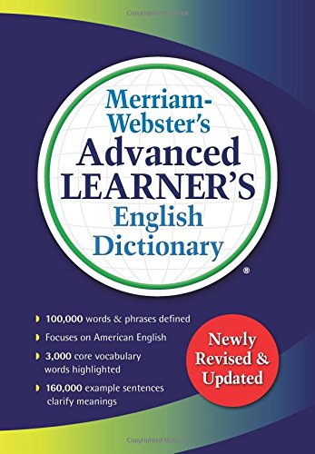 Libros de Inglés Merriam Websters Advanced Learners English Dictionary