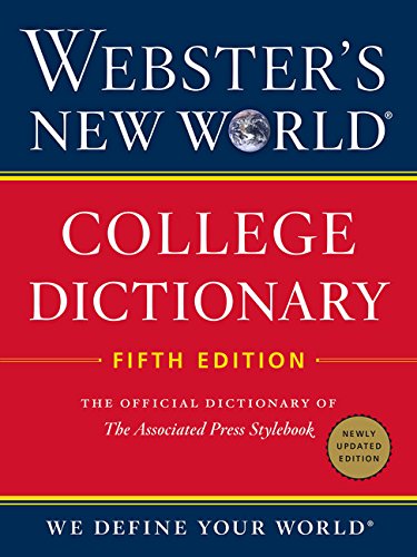 Libros de Inglés Webster's New World College Dictionary, Fifth Edition